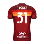 Maglia Roma Giocatore C.perez Home 2020 2021