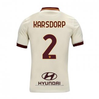 Maglia Roma Giocatore Karsdorp Away 2020 2021