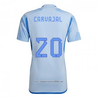 Maglia Spagna Giocatore Carvajal Away 2022