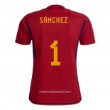 Maglia Spagna Giocatore Sanchez Home 2022