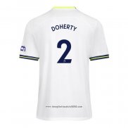 Maglia Tottenham Hotspur Giocatore Doherty Home 2022 2023