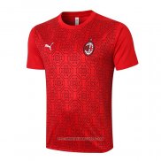 Maglia Allenamento Milan 2020 2021 Rosso