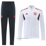 Tuta da Track Giacca Bayern Monaco 2022 2023 Bianco