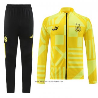 Tuta da Track Giacca Borussia Dortmund 2022-2023 Giallo