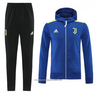 Tuta da Track con Capucha Juventus 2021 2022 Blu