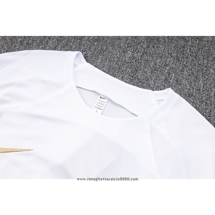 Tuta da Track Corinthians Manica Corta 2023 2024 Bianco - Pantalon Corto
