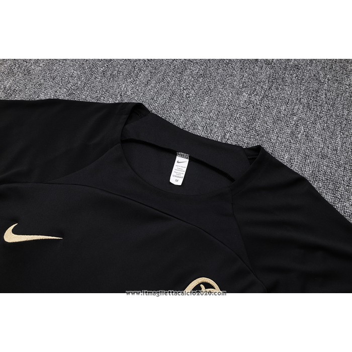 Tuta da Track Corinthians Manica Corta 2023 2024 Nero - Pantalon Corto