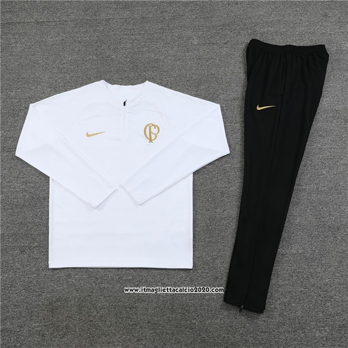 Tuta da Track Felpa Corinthians 2023 2024 Bianco