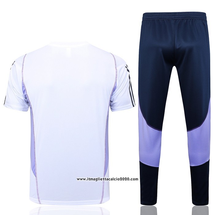 Tuta da Track Cruzeiro Manica Corta 2023 2024 Bianco