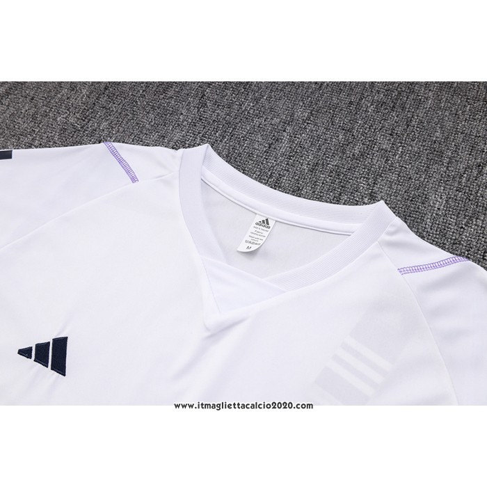 Tuta da Track Cruzeiro Manica Corta 2023 2024 Bianco
