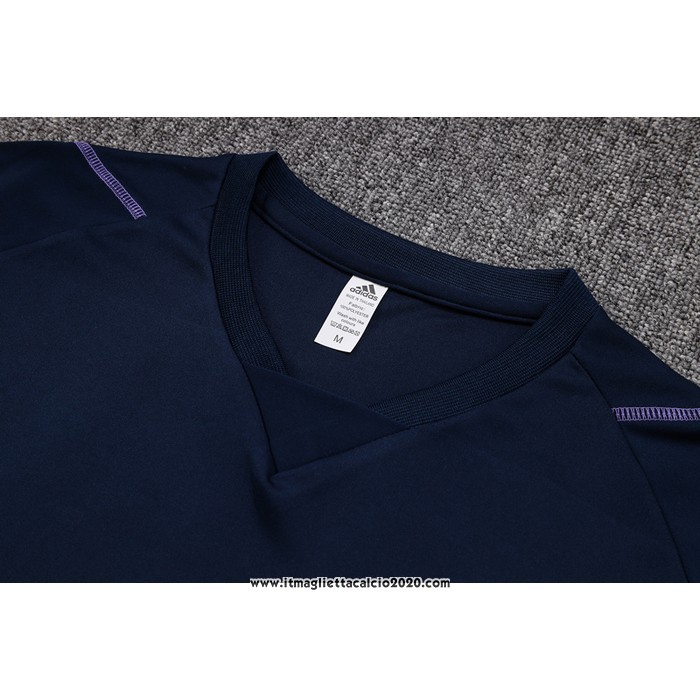 Tuta da Track Cruzeiro Manica Corta 2023 2024 Blu - Pantalon Corto