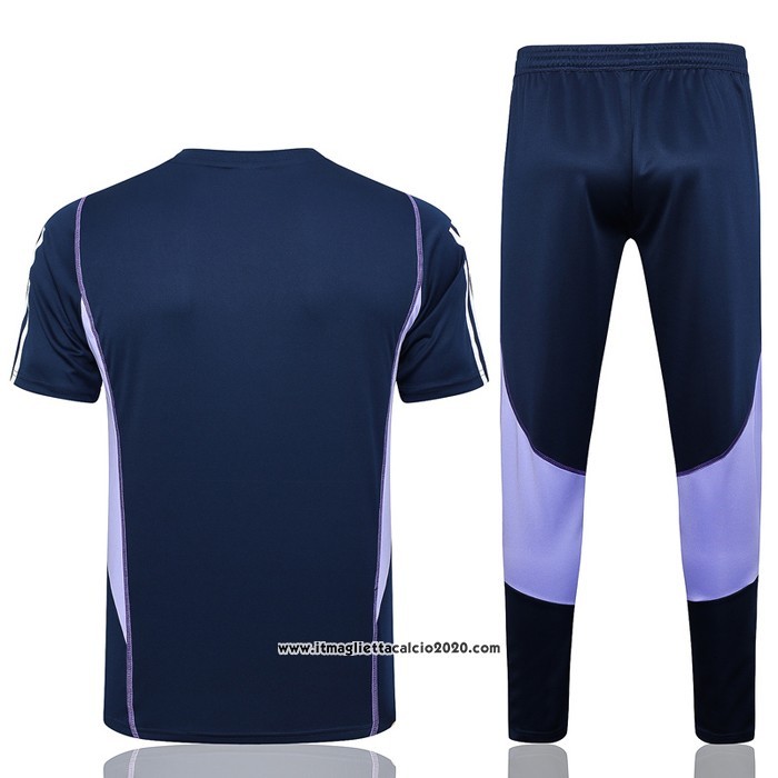 Tuta da Track Cruzeiro Manica Corta 2023 2024 Blu