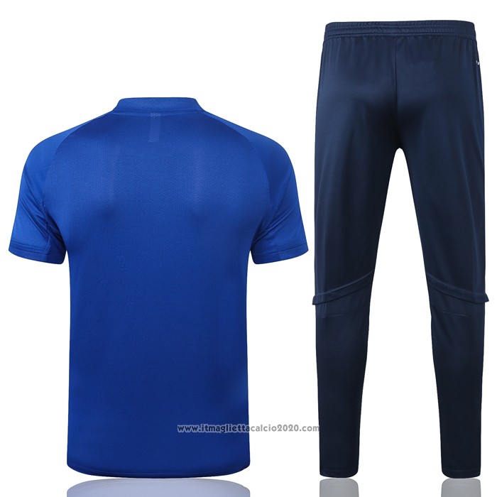 Tuta da Track Cruzeiro Manica Corta 2020 2021 Blu