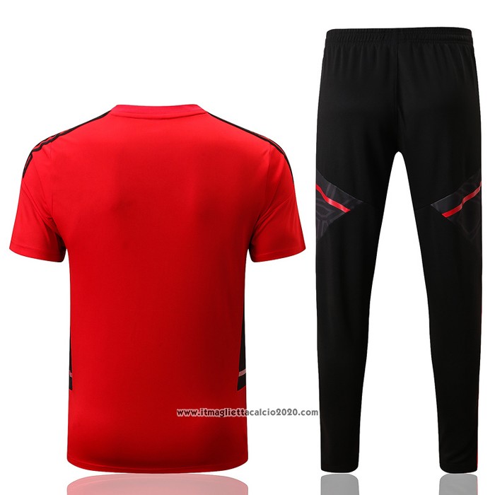 Tuta da Track Flamengo Manica Corta 2022 2023 Rosso
