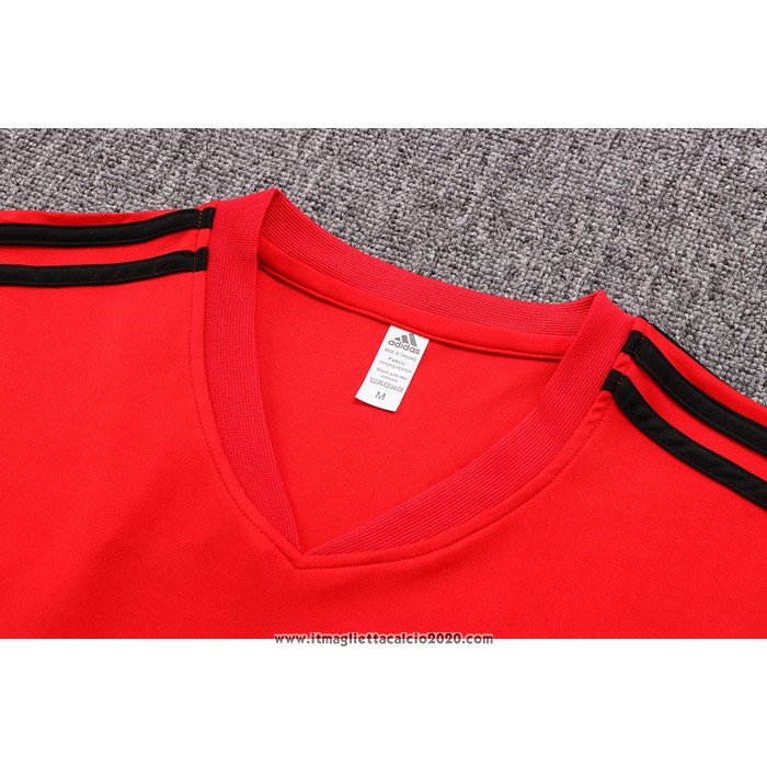 Tuta da Track Flamengo Manica Corta 2022 2023 Rosso