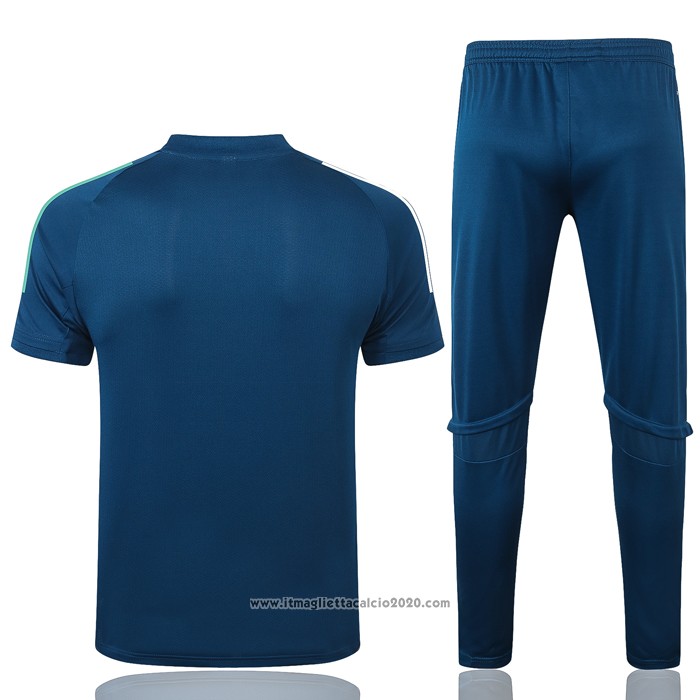 Tuta da Track Flamengo Manica Corta 2020 2021 Blu