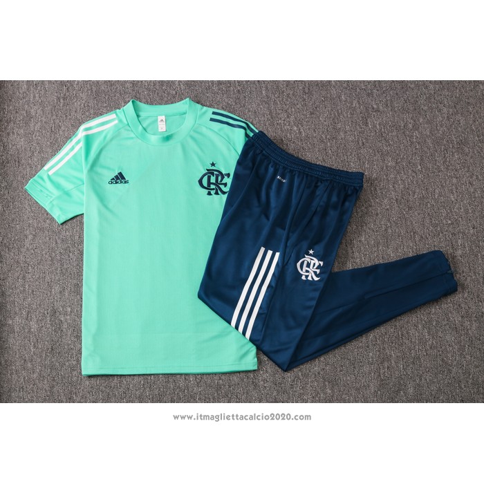Tuta da Track Flamengo Manica Corta 2020 2021 Verde