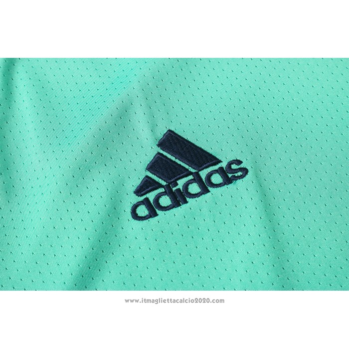 Tuta da Track Flamengo Manica Corta 2020 2021 Verde