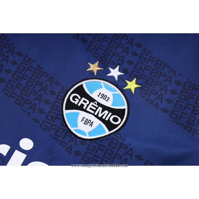 Tuta da Track Gremio Manica Corta 2023 2024 Blu