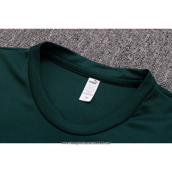 Tuta da Track Palmeiras Manica Corta 2022 2023 Verde - Pantalon Corto