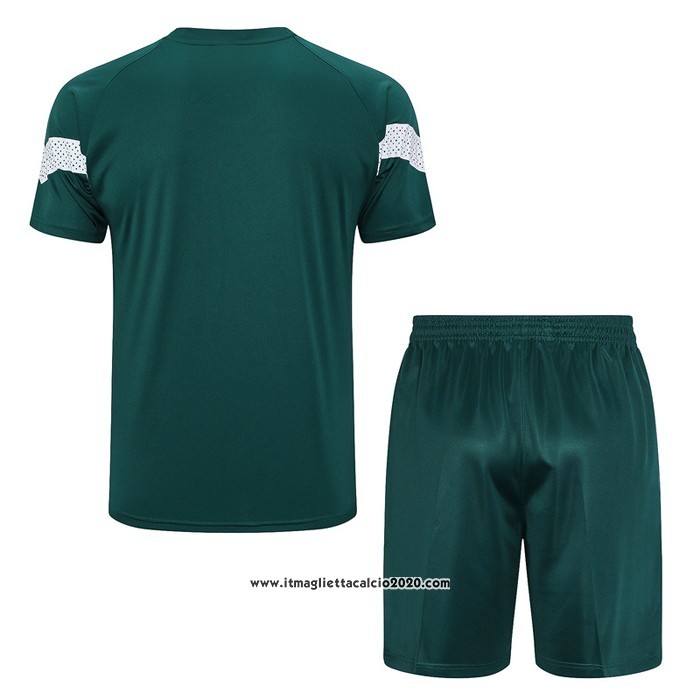 Tuta da Track Palmeiras Manica Corta 202023 2024 Verde - Pantalon Corto