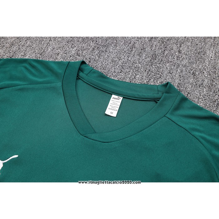 Tuta da Track Palmeiras Manica Corta 202023 2024 Verde - Pantalon Corto