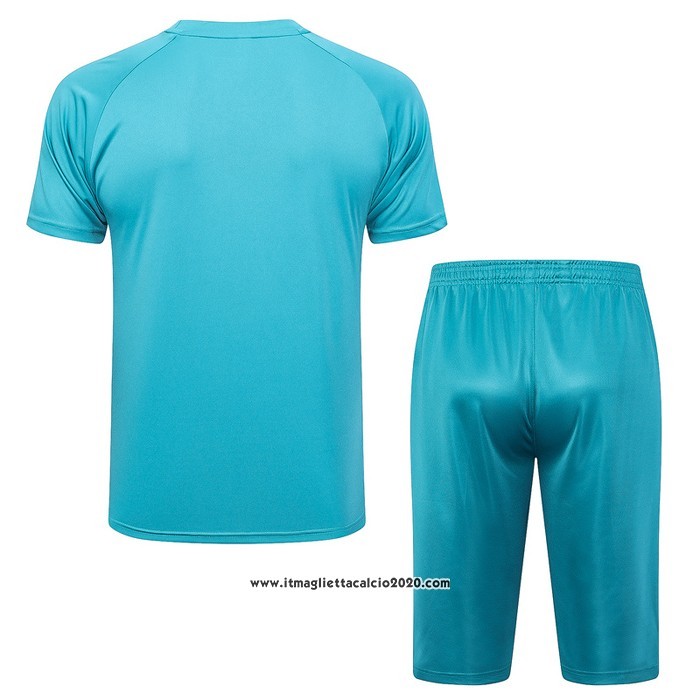 Tuta da Track Palmeiras Manica Corta 2023 2024 Verde - Pantalon Corto
