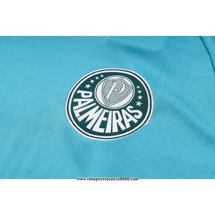 Tuta da Track Palmeiras Manica Corta 2023 2024 Verde - Pantalon Corto