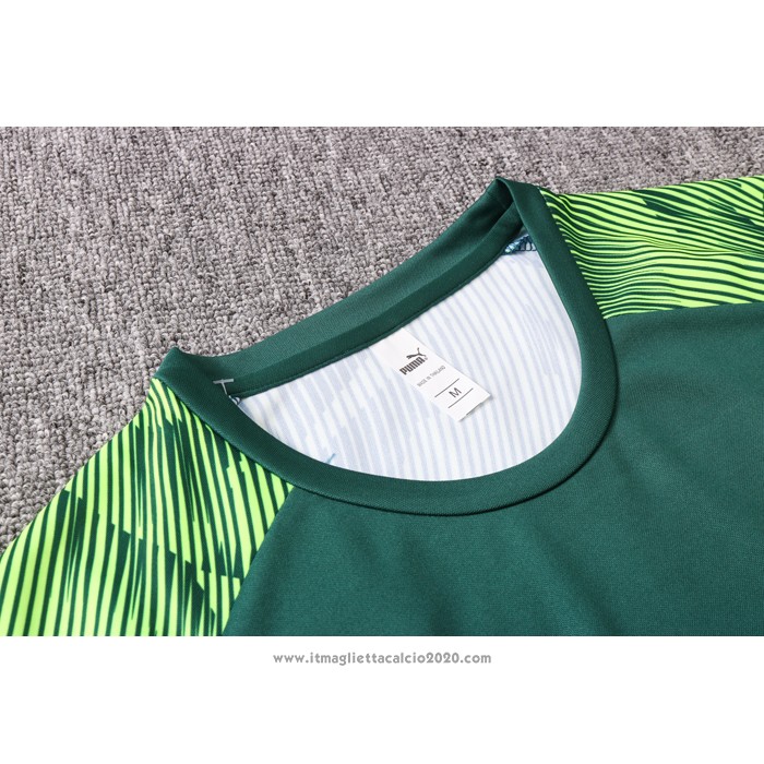 Tuta da Track Palmeiras Manica Corta 2020 2021 Verde