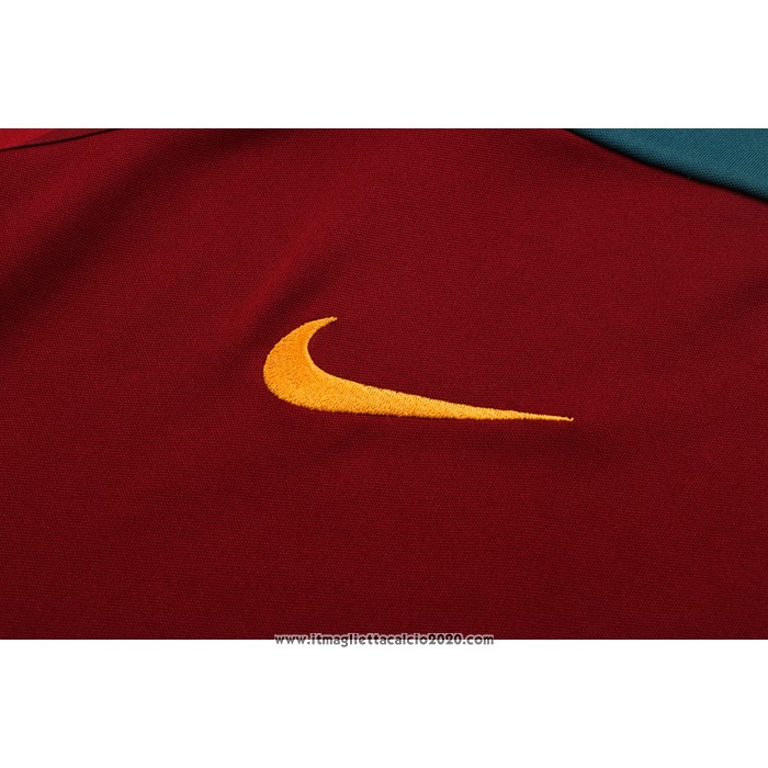 Tuta da Track Portogallo Manica Corta 2022 2023 Rosso - Pantalon Corto
