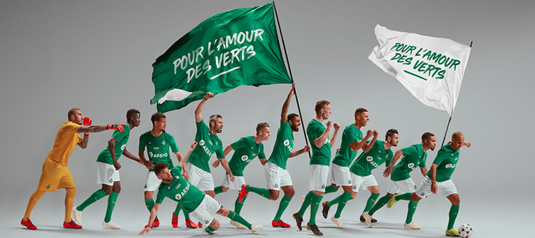 maglia Saint-Etienne poco prezzo 2020 2021